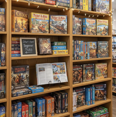 Table Top Games! 🎲 - Ever feel lost reading a rulebook or not sure where to begin? You’re not alone. Our staff loves helping new players discover the fun—no experience needed, just curiosity and a bit of courage.
Curious about Clash of Corgis, D&D, or something totally new? Drop by this week and let us walk you through your first game. We’ve got snacks, patient teachers, and plenty of dice to share. 😊 Table Top Games! 🎲 - Ever feel lost reading a rulebook or not sure where to begin? You’re not alone. Our staff loves helping new players discover the fun—no experience needed, just curiosity and a bit of courage.
Curious about Clash of Corgis, D&D, or something totally new? Drop by this week and let us walk you through your first game. We’ve got snacks, patient teachers, and plenty of dice to share. 😊