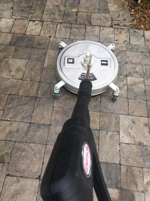 Driveway and Patio Restoration - HELIOS-XC SERVICES Silicon Valley 805 585-7240.
The Professionals!
This dirvway was completely restored using our 20" / 4000 PSI Radial Spray Washer and looked like new again.
No oil spots or dirt to spoil the curb appeal and the asethetic!
We can do flat surface or vertical and have the specialized equipment to get the job done and your restoration projects will be looking Great. Driveway and Patio Restoration - HELIOS-XC SERVICES Silicon Valley 805 585-7240.
The Professionals!
This dirvway was completely restored using our 20" / 4000 PSI Radial Spray Washer and looked like new again.
No oil spots or dirt to spoil the curb appeal and the asethetic!
We can do flat surface or vertical and have the specialized equipment to get the job done and your restoration projects will be looking Great.