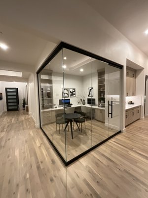 Innovative Glass Office Partitions - Create a modern, open, and collaborative workspace with our innovative glass office partitions. Our team works with you to design and install custom glass partitions that promote natural light flow and visual connectivity while still providing the necessary privacy and sound control. Our office partition solutions are perfect for creating meeting rooms, private offices, or open work areas that foster productivity and teamwork. Innovative Glass Office Partitions - Create a modern, open, and collaborative workspace with our innovative glass office partitions. Our team works with you to design and install custom glass partitions that promote natural light flow and visual connectivity while still providing the necessary privacy and sound control. Our office partition solutions are perfect for creating meeting rooms, private offices, or open work areas that foster productivity and teamwork.