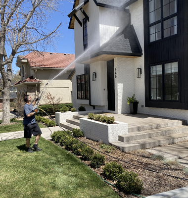 House Washing - Soft-wash and downstream cleaning for every siding type, safe and non-destructive from top to bottom.
