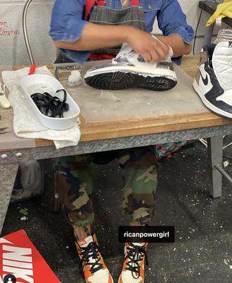 Sneaker Cleaning Services - Give us a call today.....