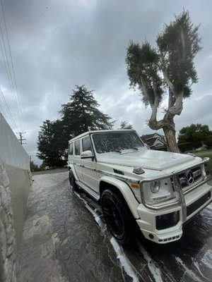 Service a Brabus - • ﻿Full Interior Vacuum
• Carpet Shampoo
• Steam Machine 
• Full Interior Wipedown/Sanitize