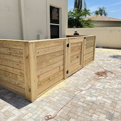 This is for a long-time client we trust. - Fence Installation Services!