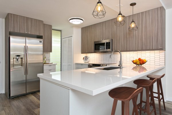 Kitchen Remodel - "This was done a 2 bedroom condominium unit that dated back to 1972". Kitchen Remodel - "This was done a 2 bedroom condominium unit that dated back to 1972".