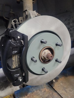 Brake service or suspension work - Domestic or import we have the best brake packages for you! Front end clunking?  Most repairs are backed by a nationwide warranty.