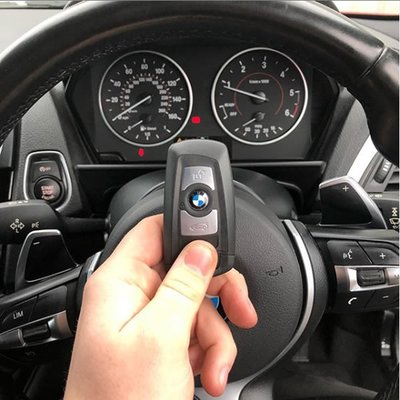 BMW Spare key Fob, Car key Duplication - We did a BMW 5 series Car spare key fob. We arrived within 30 minutes and starting working. European vehicles often require pieces to be removed. We removed the CAS and DME in order to obtain the information to generate a new working key fob. We were successful made the sparekey, and Loyalty discount applied