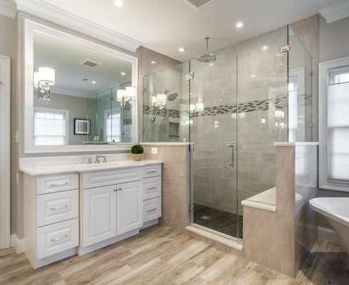 Showers - Recent shower installed in the area...