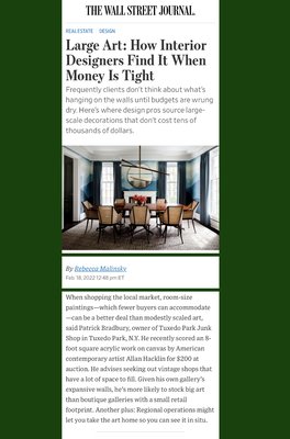 Talking Art Buying with Wall Street Journal - Talking Art Buying with Wall Street Journal Talking Art Buying with Wall Street Journal - Talking Art Buying with Wall Street Journal