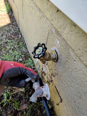 Hose Bib Replacement - If your hose bib is running your water bill up, give us a call today to have it fixed for a price that won't break the bank!