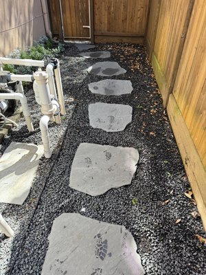 Sidewalk/Walkway/Pathway - Our pressure washing service restores sidewalks, walkways, and pathways to their original look. We remove dirt and grime efficiently, making your paths safer and more inviting.