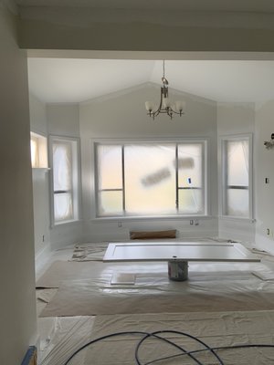 Interior finishing project - We did a full finishing package for a client, all windows, doors and various tedious finishing tasks. Lots of unsure finishes as every thing changed on each floor as the house was built in 1920 and had three additions over the years. The settling of the home made a lot of this job custom and to the clients needs. Interior finishing project - We did a full finishing package for a client, all windows, doors and various tedious finishing tasks. Lots of unsure finishes as every thing changed on each floor as the house was built in 1920 and had three additions over the years. The settling of the home made a lot of this job custom and to the clients needs.