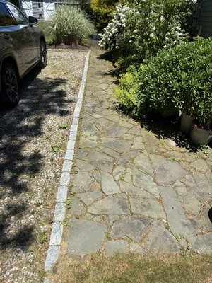 WALKWAY PRESSURE WASH 2026 - Walkway Restoration & Deep Cleaning
Removed overgrown grass, weeds, and organic buildup growing between stone walkway joints. Thoroughly cleaned the stone surface to eliminate algae, dirt, and slippery buildup, restoring the walkway’s appearance and improving safety. Finished with detailed edging and surface cleaning to bring the walkway back to a cleaner, refreshed condition. WALKWAY PRESSURE WASH 2026 - Walkway Restoration & Deep Cleaning
Removed overgrown grass, weeds, and organic buildup growing between stone walkway joints. Thoroughly cleaned the stone surface to eliminate algae, dirt, and slippery buildup, restoring the walkway’s appearance and improving safety. Finished with detailed edging and surface cleaning to bring the walkway back to a cleaner, refreshed condition.