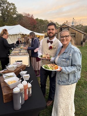 Wedding Catering - TwinsBBQCo brings bold BBQ flavor and genuine hospitality to weddings across Connecticut, even stretching into New York and Massachusetts. Our assisted buffet service offers a polished yet relaxed dining experience, with our team serving guests for smooth flow and generous portions. Every menu is fully customizable to match your vision and your budget. From classic slow-smoked favorites to elevated comfort dishes. Looking to elevate your celebration even more? Our mobile taproom adds a fun, memorable bar experience that pairs perfectly with great food and great company. Unforgettable flavor. Seamless service. A celebration done right. Wedding Catering - TwinsBBQCo brings bold BBQ flavor and genuine hospitality to weddings across Connecticut, even stretching into New York and Massachusetts. Our assisted buffet service offers a polished yet relaxed dining experience, with our team serving guests for smooth flow and generous portions. Every menu is fully customizable to match your vision and your budget. From classic slow-smoked favorites to elevated comfort dishes. Looking to elevate your celebration even more? Our mobile taproom adds a fun, memorable bar experience that pairs perfectly with great food and great company. Unforgettable flavor. Seamless service. A celebration done right.