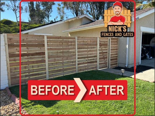 Before and after - See how outdated or damaged fences are transformed into clean, modern installations.
Every project is custom-built to fit the property and style of the home.
Get a free estimate and start your fence upgrade today. Before and after - See how outdated or damaged fences are transformed into clean, modern installations.
Every project is custom-built to fit the property and style of the home.
Get a free estimate and start your fence upgrade today.