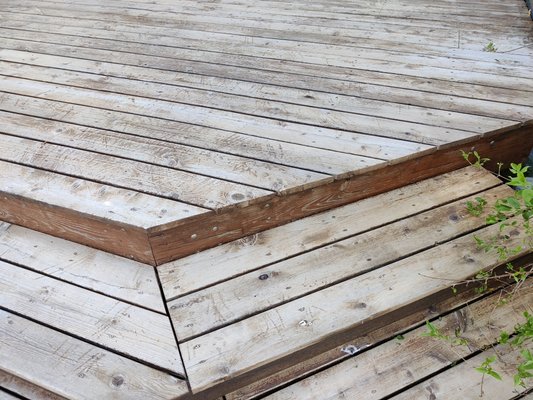 deck restoration - deck sanded, pressure washed and stained deck restoration - deck sanded, pressure washed and stained