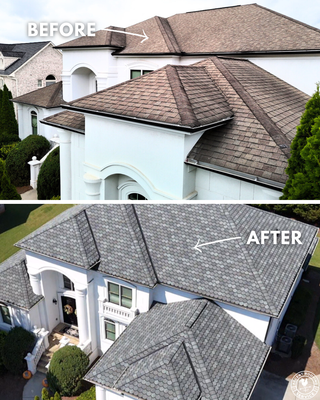 Before & After - Check out these amazing roof transformations! Before & After - Check out these amazing roof transformations!