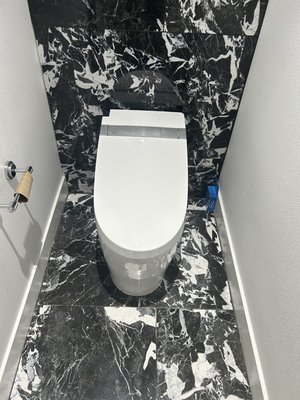Are you interested in installing a bidet? Give us a call today for a free quote. - Client wanted to upgrade their standard toilet to a bidet.