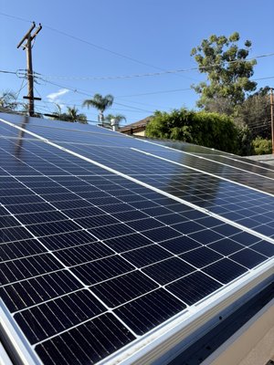 Solar panel cleaning - We professionally cleaned the solar panels, removing dirt, dust, and buildup to leave them looking clean and help maximize sunlight exposure and performance. Fast, careful, and professional service! Solar panel cleaning - We professionally cleaned the solar panels, removing dirt, dust, and buildup to leave them looking clean and help maximize sunlight exposure and performance. Fast, careful, and professional service!