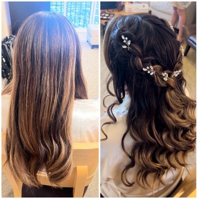 Hairstyling for weddings, prom, quince and events - Here are a few samples of some hairstyling I’ve done recently #hairstyling #updohair Hairstyling for weddings, prom, quince and events - Here are a few samples of some hairstyling I’ve done recently #hairstyling #updohair