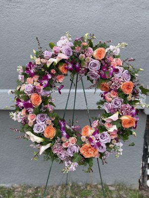 Sympathy & Funeral Work - We believe that sympathy arrangements should be as unique and special as those we have lost. Our sympathy arrangements are each unique and different and feature the same high quality florals as the rest of our work. If you are looking to create something special to commemorate your loved one please give us a call! Sympathy & Funeral Work - We believe that sympathy arrangements should be as unique and special as those we have lost. Our sympathy arrangements are each unique and different and feature the same high quality florals as the rest of our work. If you are looking to create something special to commemorate your loved one please give us a call!
