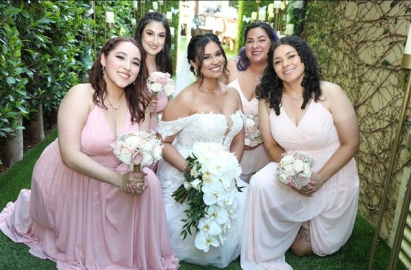 Bridesmaid Glam - Looking for a vendor to take care of your bridesmaids Glam services?Look no further, our team of stylists will travel to any on-site location within orange or La County to take care of all hair and makeup services. Whether it's 3 or 10 girls we got you covered. Book a free consultation today! We can't wait to hear from you.