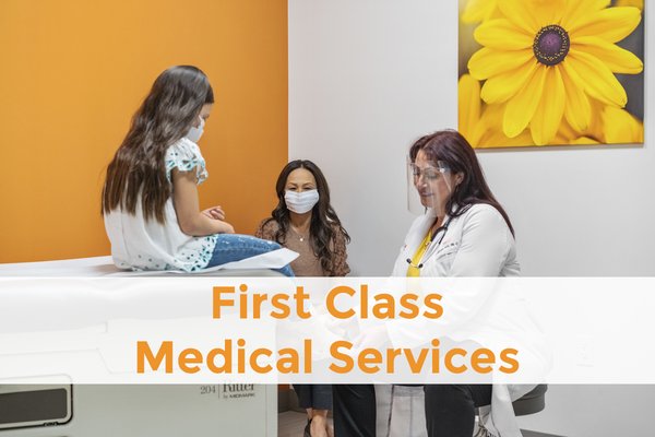 First Class Medical Services - Clineva Urgent Care is a state of the art urgent care practice that offers very competitive prices. Our facilities feature modern equipment and diagnostic tools in a spa-like environment that is clean and comfortable.
Our team of doctors, physician assistants and nurse practitioners have years of Urgent Care and ER experience. Our mission is high quality care and high quality service. First Class Medical Services - Clineva Urgent Care is a state of the art urgent care practice that offers very competitive prices. Our facilities feature modern equipment and diagnostic tools in a spa-like environment that is clean and comfortable.
Our team of doctors, physician assistants and nurse practitioners have years of Urgent Care and ER experience. Our mission is high quality care and high quality service.
