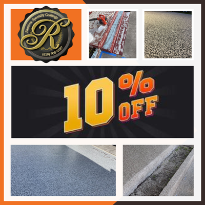 10% Off Your First Project Spring Special! - Mention Yelp & get 10% Off Your First Project! Have a floor you can be proud of. Call us @ (619) 900-5557
& speak with Rene (owner) today! 10% Off Your First Project Spring Special! - Mention Yelp & get 10% Off Your First Project! Have a floor you can be proud of. Call us @ (619) 900-5557
& speak with Rene (owner) today!