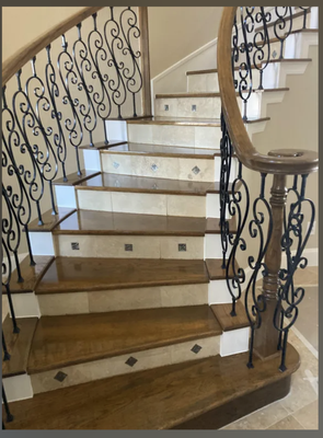 Stairs & Handrails - Stairs & Handrails installed and refinished