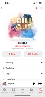Recording Artist - This project was done for sync licensing. Recording Artist - This project was done for sync licensing.