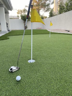Mad Putting Greens - We install premium synthetic putting greens that deliver exceptional performance and low maintenance for the ultimate practice experience. Practice where you want, when you want on your own custom designed Mad Putting Green.