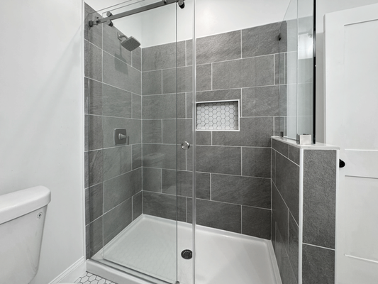 Home Renovation - Bathroom Remodel with Custom Glass Shower, Kitchen Remodel Home Renovation - Bathroom Remodel with Custom Glass Shower, Kitchen Remodel