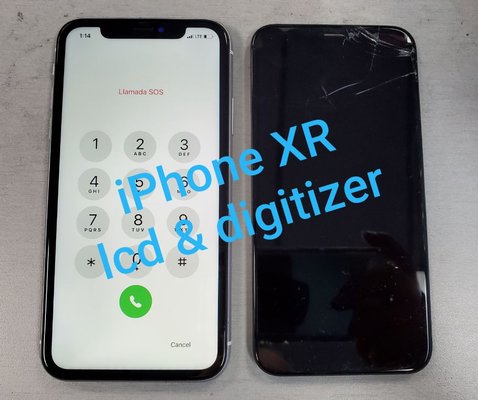 iPhone / iPad same day screen repair - This is a sample of customers iPhone & iPad repair service that was completed recently.
