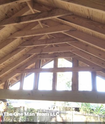 We Do It All! - FULL-SERVICE ROOFING AND PAINTING CONTRACTOR
Look no further than The One Man Team for any commercial or residential contracting work concerning roofs and everything underneath, including all roofing work, interior and exterior painting, and all home repairs or remodels. While we're up doing your roof, you might as well have us do your tree service since we offer a variety of maintenance and removal services for your tall green friends. If you can think of it, we most likely can take care of it. We Do It All! - FULL-SERVICE ROOFING AND PAINTING CONTRACTOR
Look no further than The One Man Team for any commercial or residential contracting work concerning roofs and everything underneath, including all roofing work, interior and exterior painting, and all home repairs or remodels. While we're up doing your roof, you might as well have us do your tree service since we offer a variety of maintenance and removal services for your tall green friends. If you can think of it, we most likely can take care of it.