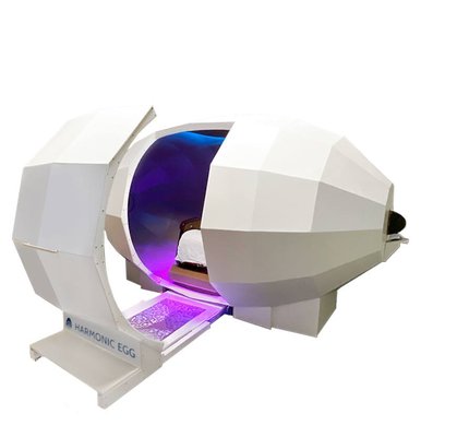 The Harmonic Egg - The Harmonic Egg® is a unique, patented chamber created to promote mental, emotional, physical, and spiritual healing and wellness.
It is a 50 minute session. Claustrophobia has not been an issue yet. The Egg is quite large! The Harmonic Egg - The Harmonic Egg® is a unique, patented chamber created to promote mental, emotional, physical, and spiritual healing and wellness.
It is a 50 minute session. Claustrophobia has not been an issue yet. The Egg is quite large!