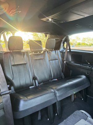 Mini interior detail with leather protection/conditioner - Dodge Van got a mini detail on the interior with its leather seats  Mini interior detail with leather protection/conditioner - Dodge Van got a mini detail on the interior with its leather seats 