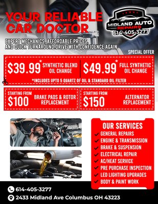 Engine and transmission repairs - All engine and transmission Repairs.