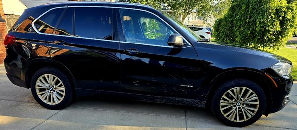 BMW X5 before and after - Client brought in high mileage SUV for interior and exterior detailing. lots of work to clean and condition surfaces but looks shiny and new! BMW X5 before and after - Client brought in high mileage SUV for interior and exterior detailing. lots of work to clean and condition surfaces but looks shiny and new!