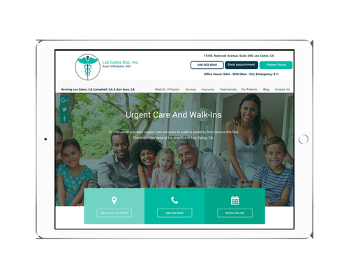 Primary Care Website, Brand Growth, & Digital Marketing - os Gatos Doc, led by Dr. Arun Villivalam, is a business savvy medical practice. With an M.D. and an M.B.A, Dr. Villivalam has a keen sense for medical informatics and business in addition to being a highly skilled, capable, and concerned primary care physician.
After having unsuccessfully tried digital marketing through other providers, Los Gatos Doc approached Webtage to launch a strategic lead generation campaign. Webtage created a phased, structured digital marketing program for them to accommodate a small marketing budget. We started with SEO & content marketing followed by social and email marketing. We helped them grow their patient panel by 225% in 2 years. 50% of their new patients now come from online sources. We also helped spur repeat & online visits. As with every client, we proved once again that creating awesome content & user experience while being truly vested in client’s success is the only sustainable way to market your business online! Primary Care Website, Brand Growth, & Digital Marketing - os Gatos Doc, led by Dr. Arun Villivalam, is a business savvy medical practice. With an M.D. and an M.B.A, Dr. Villivalam has a keen sense for medical informatics and business in addition to being a highly skilled, capable, and concerned primary care physician.
After having unsuccessfully tried digital marketing through other providers, Los Gatos Doc approached Webtage to launch a strategic lead generation campaign. Webtage created a phased, structured digital marketing program for them to accommodate a small marketing budget. We started with SEO & content marketing followed by social and email marketing. We helped them grow their patient panel by 225% in 2 years. 50% of their new patients now come from online sources. We also helped spur repeat & online visits. As with every client, we proved once again that creating awesome content & user experience while being truly vested in client’s success is the only sustainable way to market your business online!