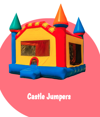 Inflatables - We don't just provide inflatables; we create a world of laughter, joy, and shared experiences. Make your event unforgettable with our Inflatables – where every bounce is a step into happiness!