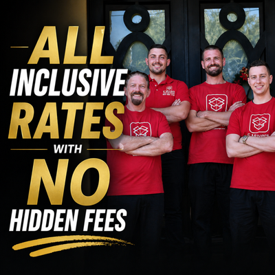 No Hidden Fees & All Inclusive Rates - We offer all-inclusive rates with no hidden fees.