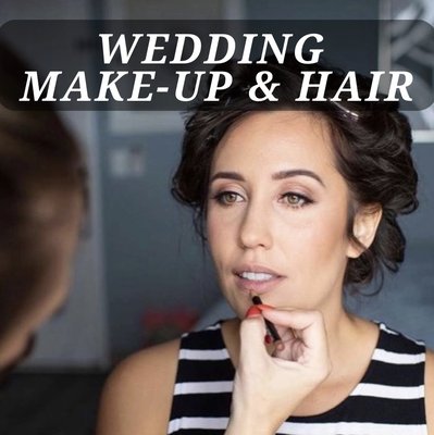 Wedding Glam - BRIDAL BEAUTY: In studio trials and on location wedding day hair and makeup