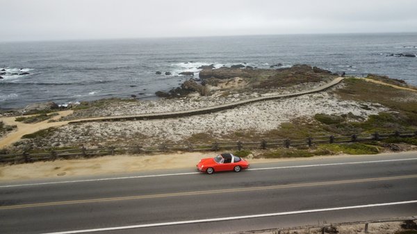 Monterey Car Week Shoot - Driving on 17 Mile Drive Monterey Car Week Shoot - Driving on 17 Mile Drive