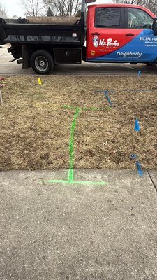 Des Plaines Leaking Water Line 7 Feet Underground - Homeowner had a water line leaking 7 feet deep underground. Des Plaines Leaking Water Line 7 Feet Underground - Homeowner had a water line leaking 7 feet deep underground.
