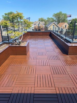 Deck Staining - Before & After - Lookswell Painting - Deck Staining - Before & After - Lookswell Painting