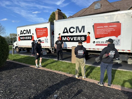 Movers in Action - Moving company you can trust. Hundreds of satisfied customer.