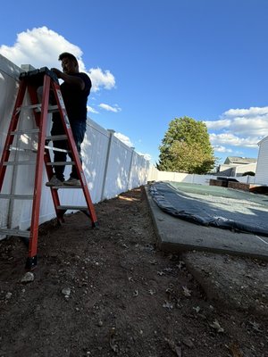 Fence - We install new fences or repair Fence - We install new fences or repair