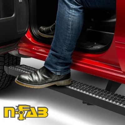 Nerf Bars and Running Boards - Nerf bars and running boards in Albuquerque have become increasingly popular over the years due to the function and style they add to trucks and SUVs. Larger vehicles offer more comfort, storage, and seating than sedans, however, their increased size can present drivers and passengers with difficulty in entering and exiting the cab. Conveniently located in Albuquerque, Accessories Unlimited carries a wide variety of steps and running boards that add convenience and style to trucks and 4x4s.