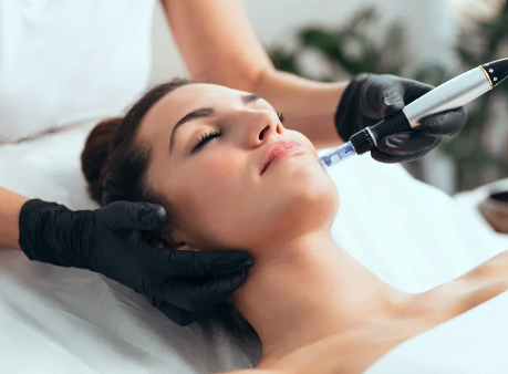 Experience the Power of DiamondGlow - DiamondGlow is a step beyond the traditional facial; it’s a fully integrated skin health treatment that simultaneously exfoliates, extracts, and infuses skin with therapeutic serums for a transformative experience. Utilizing a precision diamond tip wand, this treatment deeply cleanses and rejuvenates the skin, removing dead cells and impurities while delivering targeted serum infusion deep beneath the skin’s surface.
What Makes DiamondGlow Unique?
Simultaneous Exfoliation, Extraction, and Infusion: Unlike traditional treatments that perform these steps sequentially, DiamondGlow performs them all at once, resulting in greater efficacy and immediate results.
Customization: Each treatment is fully customized with a choice of serums to specifically target individual skin concerns, making it a beautiful treatment for all skin types and issues.
DiamondGlow is Especially Beneficial for Treating:
Dry Skin: It hydrates the skin deeply, promoting a balanced and refreshed complexion.
Aging Signs: Helps smooth fine lines and wrinkles and revitalizes skin for a youthful glow.
Hyperpigmentation and Uneven Skin Tone: This product diminishes dark melanin spots and evens out skin tone for a clear, uniform complexion.
Acne and Congested Skin: Effectively clears pores and reduces the occurrence of acne.
Who Should Consider DiamondGlow?
This treatment is ideal for individuals with:
A dull, tired complexion
Dry, patchy skin needing hydration
Visible aging signs such as fine lines or wrinkles
Uneven pigmentation or sun spots
Persistent acne or clogged pores
Why Choose DiamondGlow at Tone & Texture Aesthetics and Wellness?
Under the guidance of Dr. Satara Brown and Dr. Nekaiya Jacobs Pratt, Tone & Texture Aesthetics and Wellness provides a luxurious, effective skincare experience. Our DiamondGlow treatments are meticulously tailored to meet your skin’s unique needs, ensuring optimal results with each session.
Benefits of Our DiamondGlow Treatment:
Immediate Visible Improvement: After just one session, skin appears brighter, cleaner, and more even.
Progressive Skin Enhancement: Regular treatments will help you notice long-term improvements in your skin’s health and vitality.
No Downtime Required: The noninvasive nature of the treatment means you can immediately return to your daily activities without interruption.
Holistic Skin Health: We focus on improving your skin’s appearance and overall health, ensuring long-lasting benefits. Experience the Power of DiamondGlow - DiamondGlow is a step beyond the traditional facial; it’s a fully integrated skin health treatment that simultaneously exfoliates, extracts, and infuses skin with therapeutic serums for a transformative experience. Utilizing a precision diamond tip wand, this treatment deeply cleanses and rejuvenates the skin, removing dead cells and impurities while delivering targeted serum infusion deep beneath the skin’s surface.
What Makes DiamondGlow Unique?
Simultaneous Exfoliation, Extraction, and Infusion: Unlike traditional treatments that perform these steps sequentially, DiamondGlow performs them all at once, resulting in greater efficacy and immediate results.
Customization: Each treatment is fully customized with a choice of serums to specifically target individual skin concerns, making it a beautiful treatment for all skin types and issues.
DiamondGlow is Especially Beneficial for Treating:
Dry Skin: It hydrates the skin deeply, promoting a balanced and refreshed complexion.
Aging Signs: Helps smooth fine lines and wrinkles and revitalizes skin for a youthful glow.
Hyperpigmentation and Uneven Skin Tone: This product diminishes dark melanin spots and evens out skin tone for a clear, uniform complexion.
Acne and Congested Skin: Effectively clears pores and reduces the occurrence of acne.
Who Should Consider DiamondGlow?
This treatment is ideal for individuals with:
A dull, tired complexion
Dry, patchy skin needing hydration
Visible aging signs such as fine lines or wrinkles
Uneven pigmentation or sun spots
Persistent acne or clogged pores
Why Choose DiamondGlow at Tone & Texture Aesthetics and Wellness?
Under the guidance of Dr. Satara Brown and Dr. Nekaiya Jacobs Pratt, Tone & Texture Aesthetics and Wellness provides a luxurious, effective skincare experience. Our DiamondGlow treatments are meticulously tailored to meet your skin’s unique needs, ensuring optimal results with each session.
Benefits of Our DiamondGlow Treatment:
Immediate Visible Improvement: After just one session, skin appears brighter, cleaner, and more even.
Progressive Skin Enhancement: Regular treatments will help you notice long-term improvements in your skin’s health and vitality.
No Downtime Required: The noninvasive nature of the treatment means you can immediately return to your daily activities without interruption.
Holistic Skin Health: We focus on improving your skin’s appearance and overall health, ensuring long-lasting benefits.