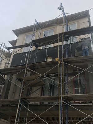 Stucco/balcony repairs - Stucco repairs Stucco/balcony repairs - Stucco repairs