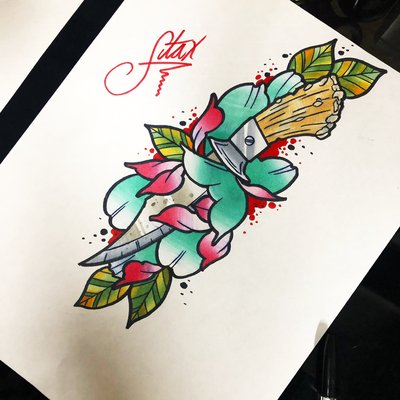 Art by Stax - These are some of the art pieces and tattoos I have done over my years as a professional tattoo artist. IG @ink_by_stax 
Owner and operator of For the People Tattoo Studios.